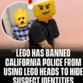 LEGO has banned California Police