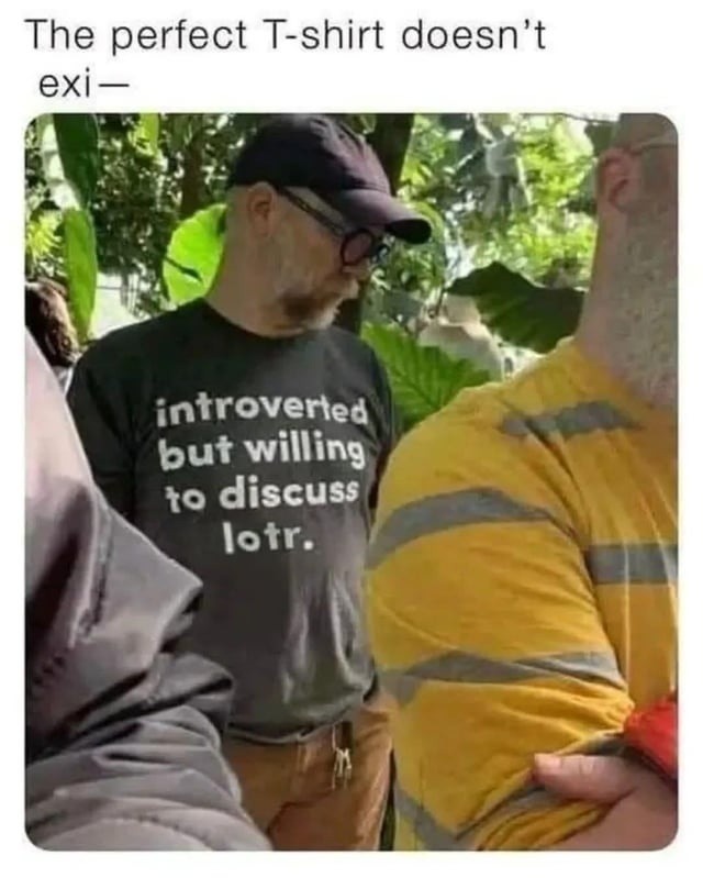 lotr or nothing - meme