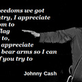 Johnny Cash Freedom