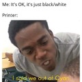 My printer is an asshole