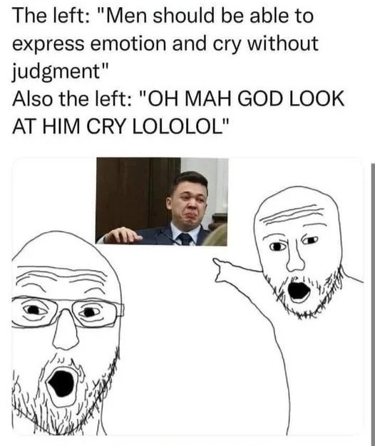 Leftists be like - meme
