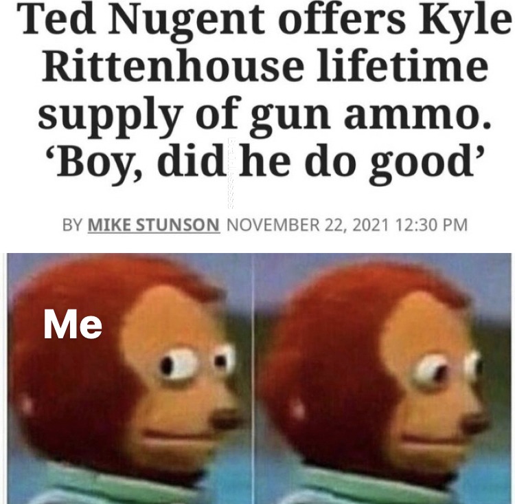Kyle may be a shill but at least he killed two jews - meme