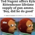 Kyle may be a shill but at least he killed two jews