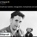 now they are cancelling Orwell