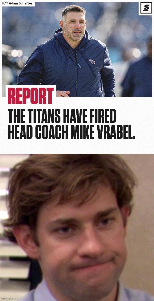 Mike Vrabel fired meme