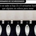 Urinario de Schrodinger