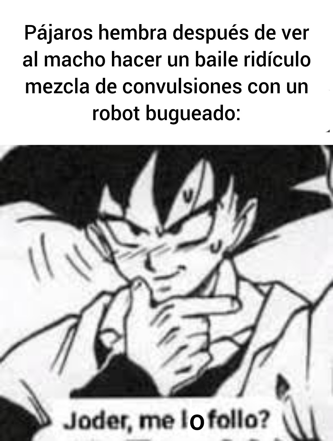 Me salió el meme monocromático