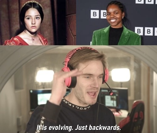 I struggle to view the new Juliet as Italian. - meme