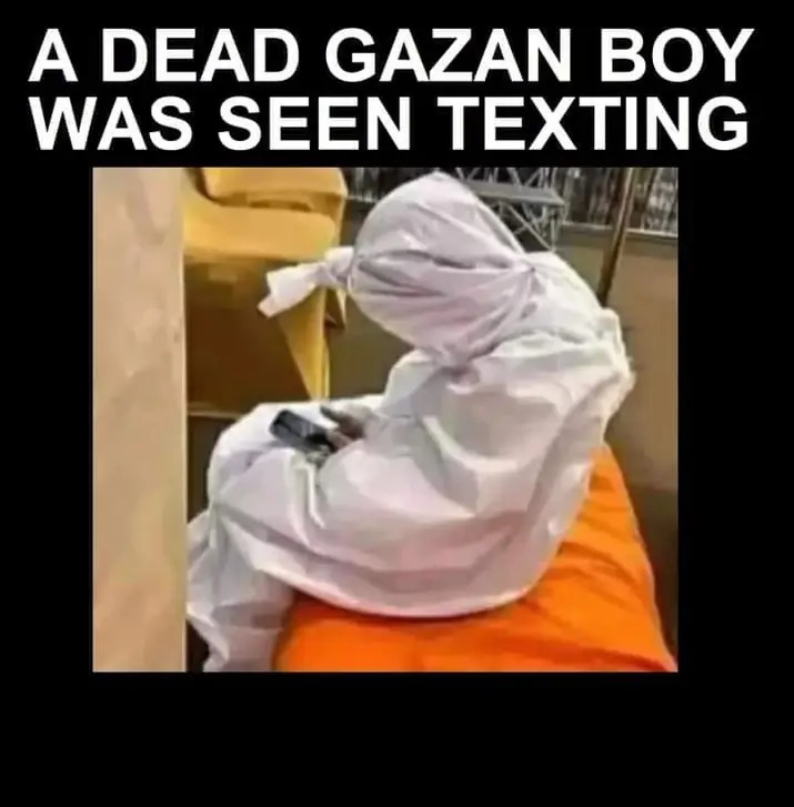 Facebook brain washing teenagers for Hamas - meme