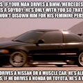 Make sure your man drives a Honda Civic