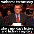 Welcome to Tuesday