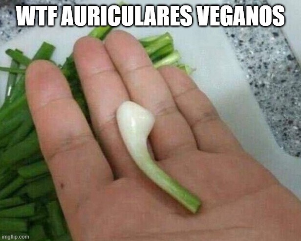 auriculares veganos - meme