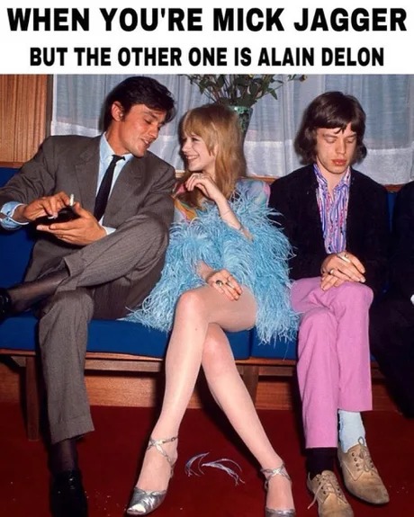 Alain Delon death meme