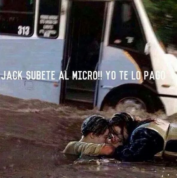 Inundaciones México - meme