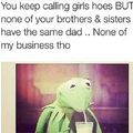 but that's none of my business