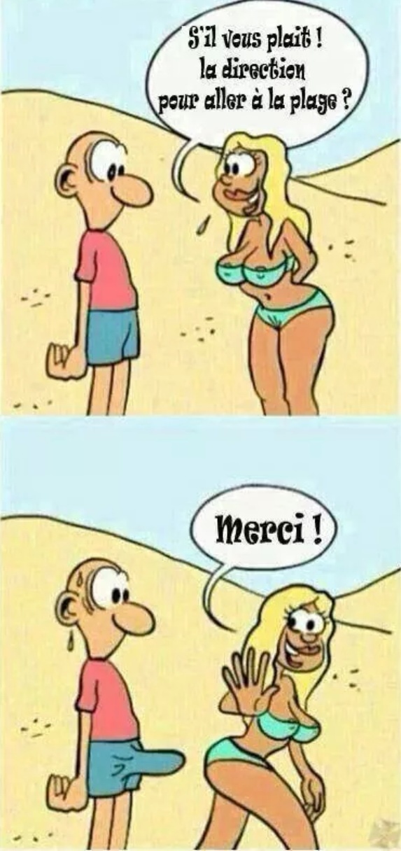 Beach - meme