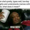 Issa wife