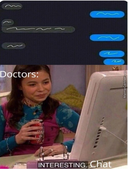 Only drs can read this - meme