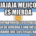 Argentina país de indigentes