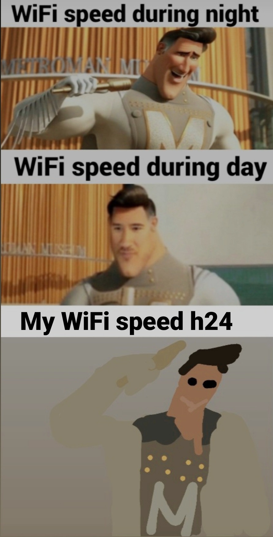 My WIFI speed - meme