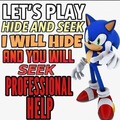 Sonic advises professional help
