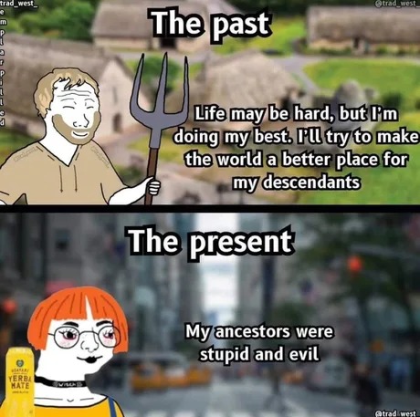 Stop believing you are better - meme