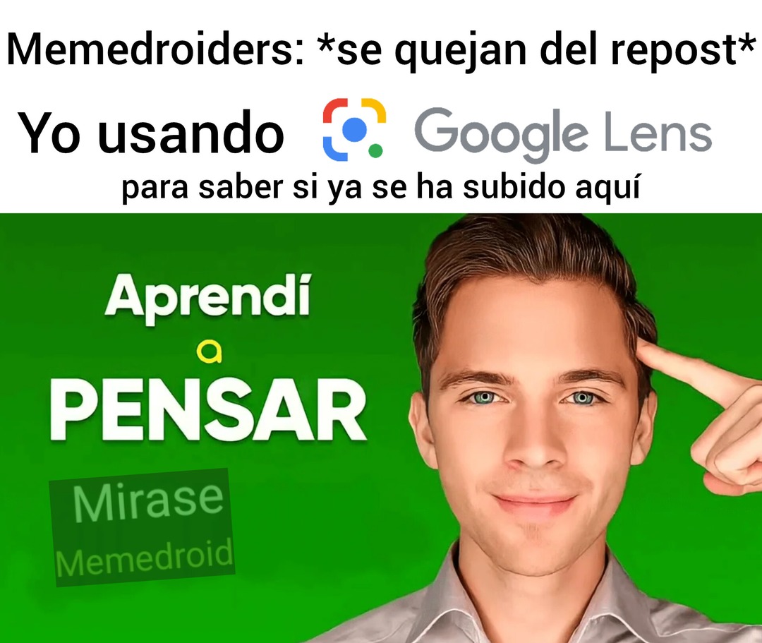 Para saber señores - meme