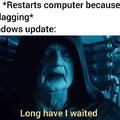 time for the update