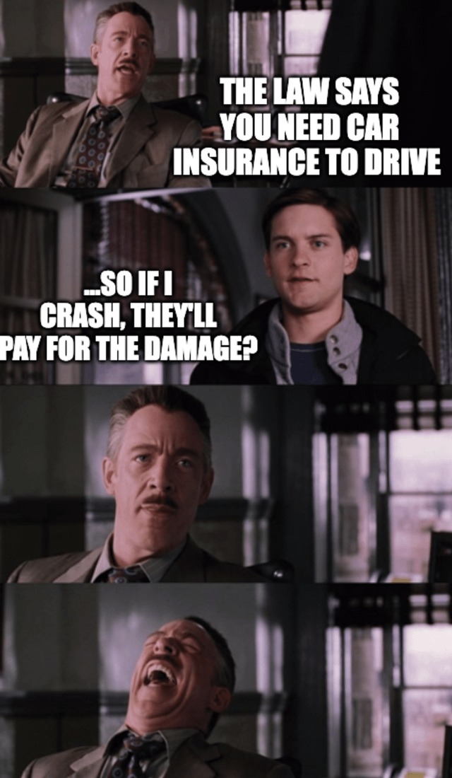 insurances are scams - meme