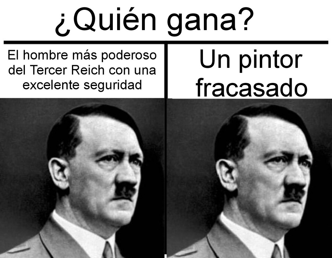 El asesino de Hitler es un héroe - meme