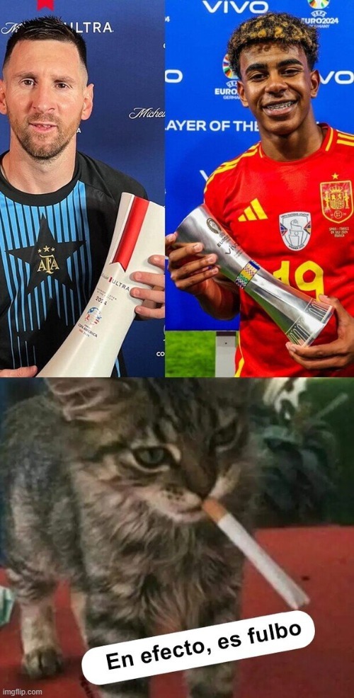 En efecto es fulbo - meme
