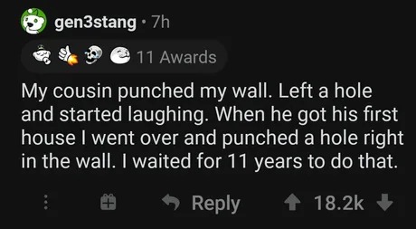 Revenge is a dish best served cold - meme