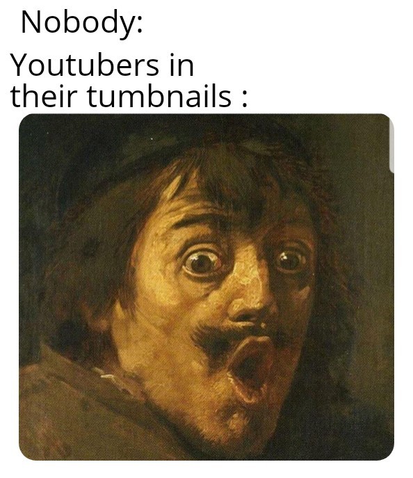 Youtube thumbnails - meme