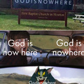 god is now here