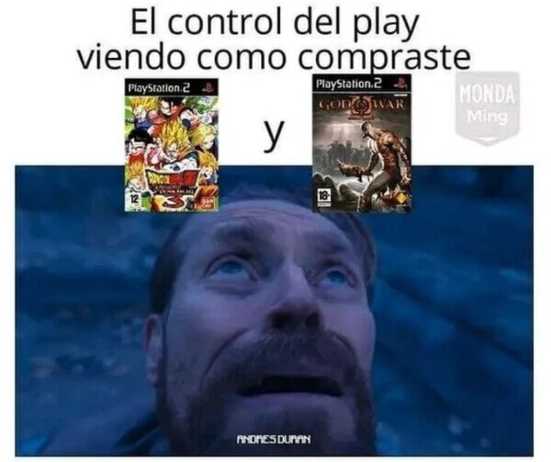 F el control de play - meme