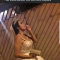 La novia fumeta