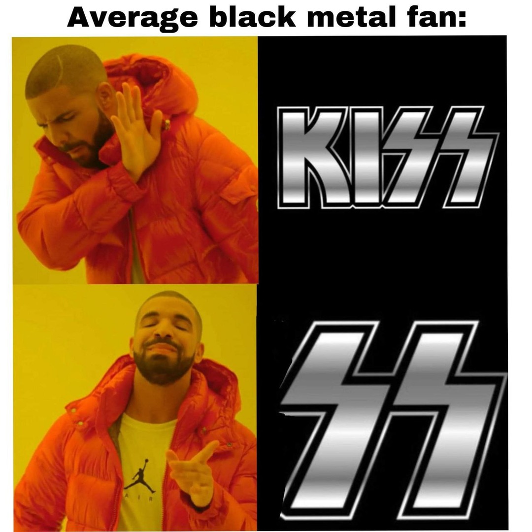 Black metal ist Krieg - meme