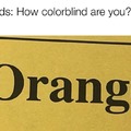 The paper was yellow but it kinda looks orange in the picture