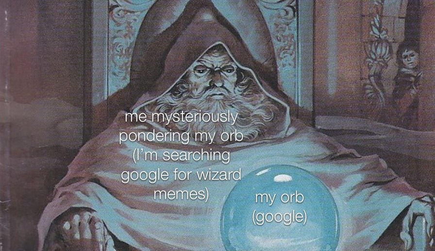 The orb speaks - meme