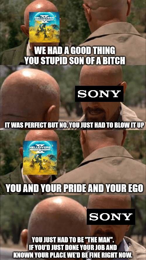 Sony you blew it - meme