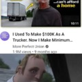 Being a trucker is tough