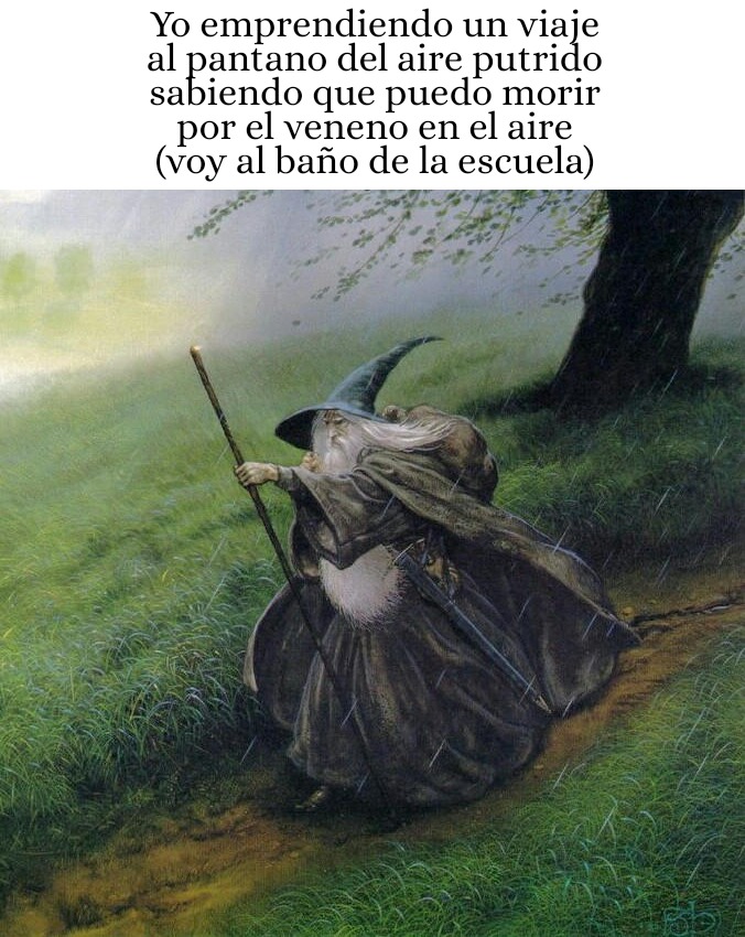 La wea fome carajo - meme