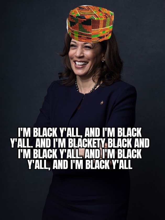 Kamala Harris absolutely SUCKS - meme