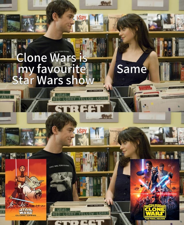 Clone wars is the best - meme