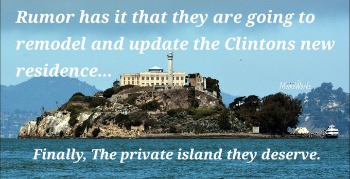 i have information that will lead to the Clinton's arrest - meme