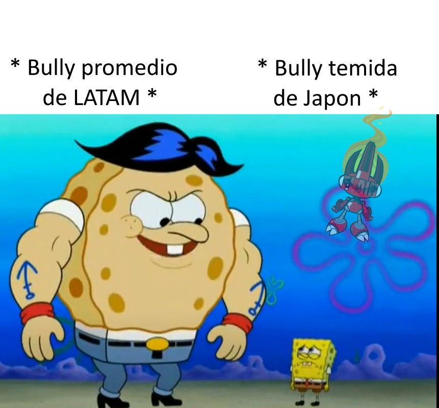 Bully de LATAM vs Bully de Japon - meme