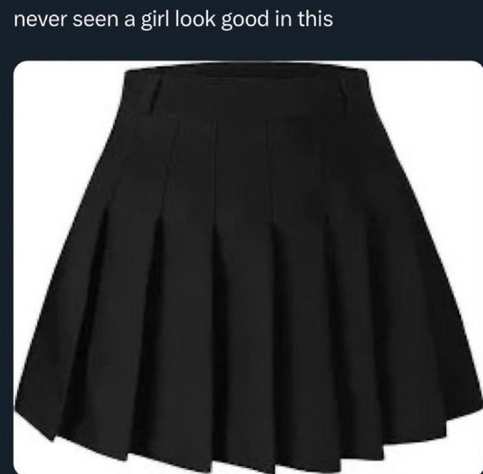 say no to pleats on our women - meme
