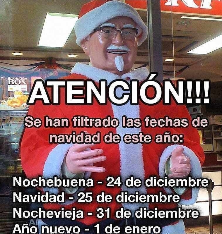 ATENCION: filtración de la navidad 2024 - meme