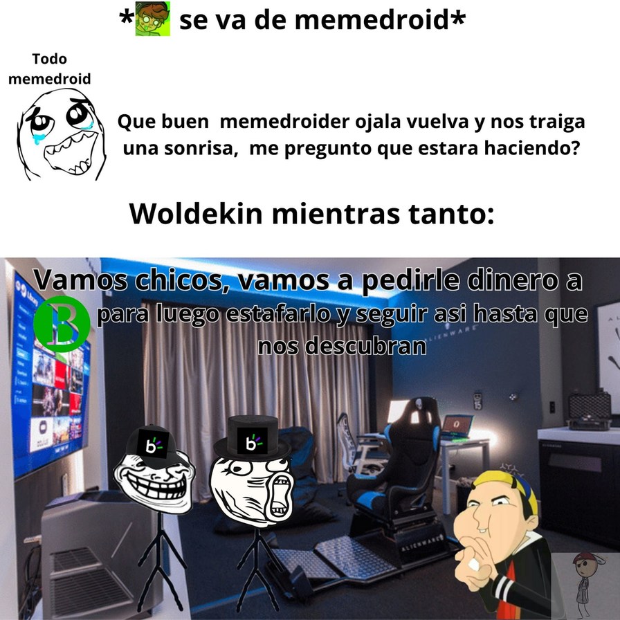 Woldekin es una mierda - meme