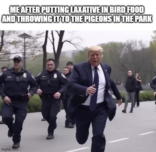 funny arrested trump meme